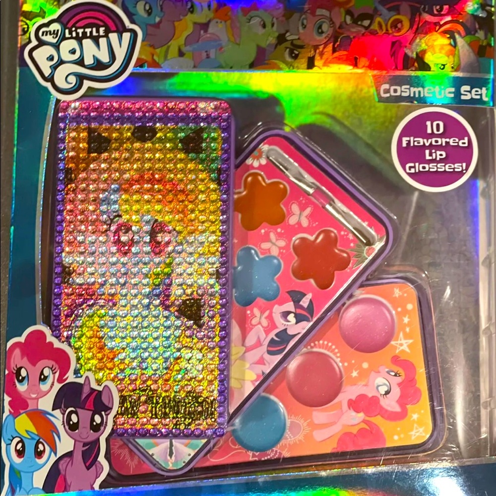 My Little Pony Cosmetic Lip Gloss Set
